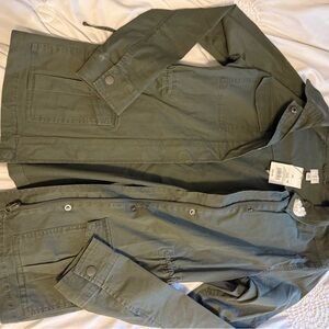Womens Olive Green Jacket